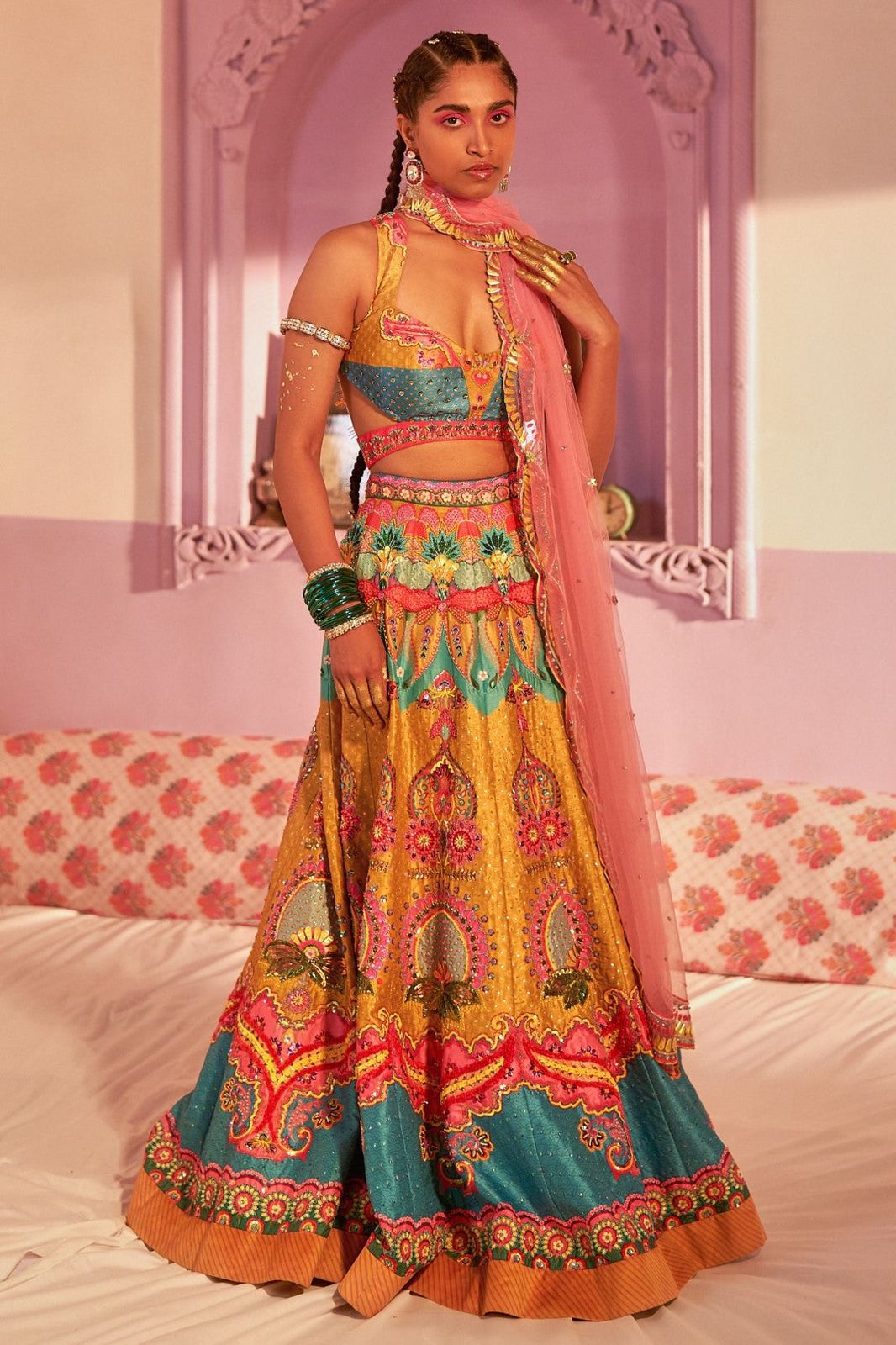 Blue Stripe Light Cotton Overhead Blouse