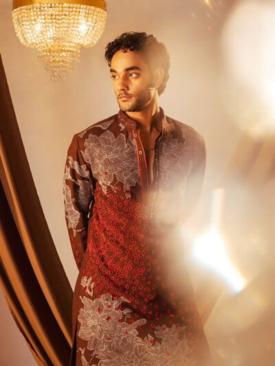 men red kurta 4