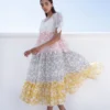 Pastel Breeze Tiered Maxi Dress