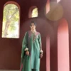 Emerald Noor Embroidered Kurta Set with Dupatta