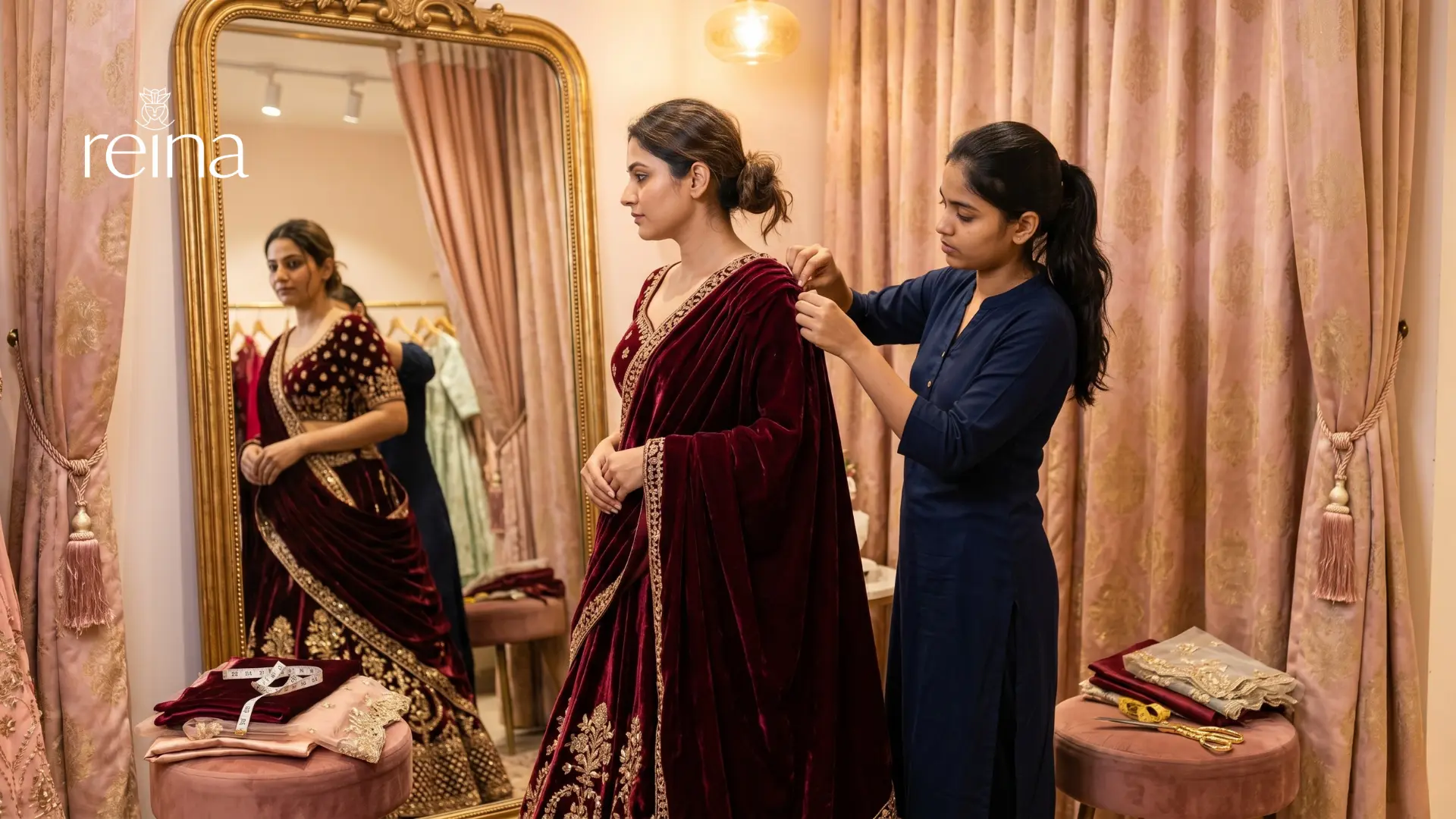 lehenga shopping hyderabad bridal fitting wedding lehenga price