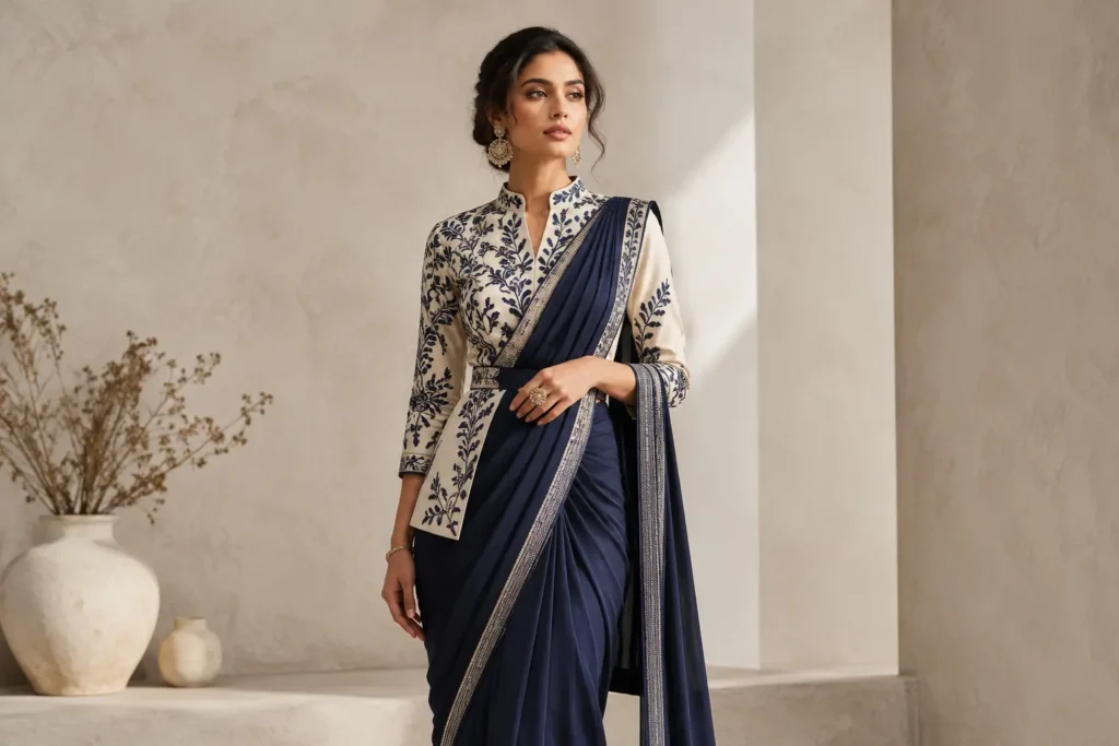 indo western outfits — fusion wear for women at Reina multi designer store Hyderabad