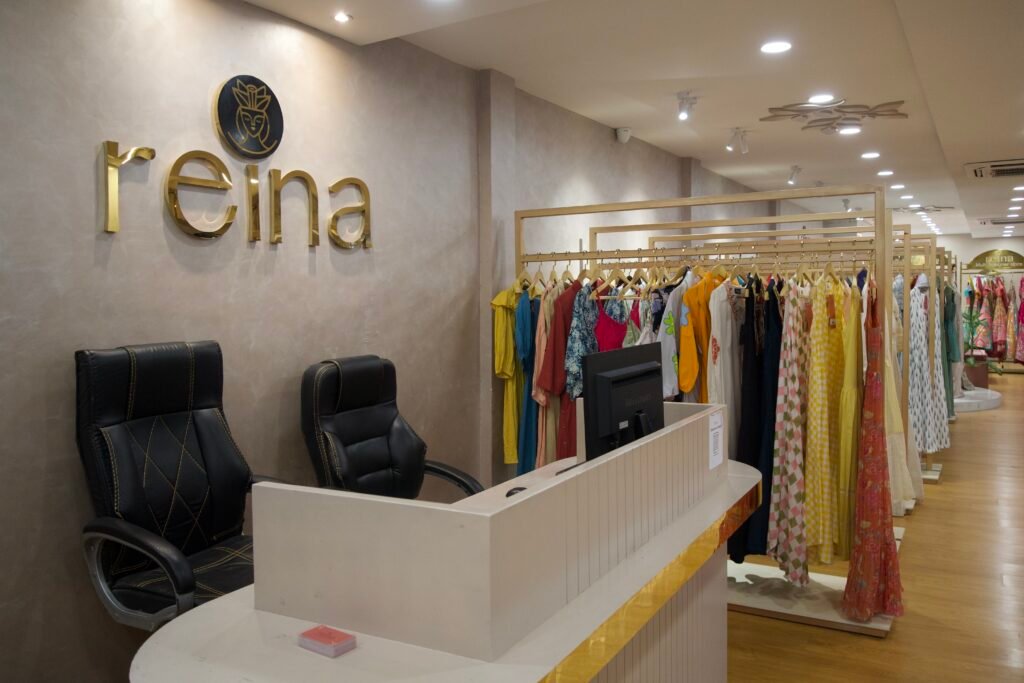 Reina multi designer store Jubilee Hills Hyderabad — Indo western outfits and fusion wear