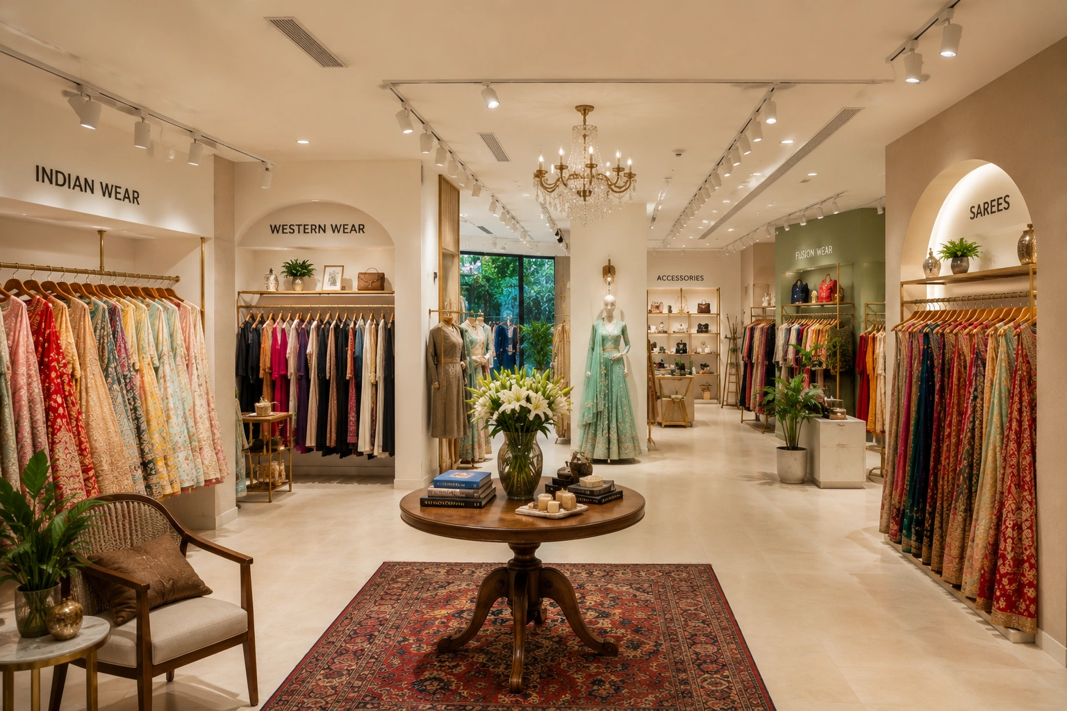 Designer boutique Hyderabad featuring curated festive and bridal collections