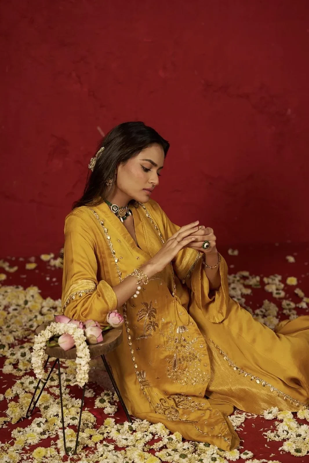 yellow Kurta
